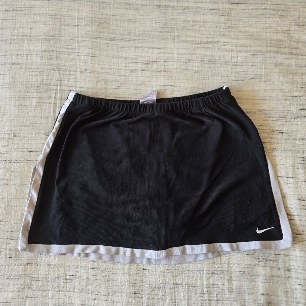 Nike Black Sports Skirt With Shorts